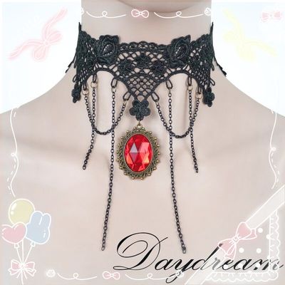 taobao agent Japanese soft elegant necklace, accessory, Lolita style