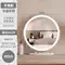 gương phòng tắm Gương trang điểm trang trí LED thông minh để bàn phòng ngủ của bé gái có đèn gương bàn trang điểm nổi tiếng trên Internet kiểu cổ điển gương di chuyển Gương
