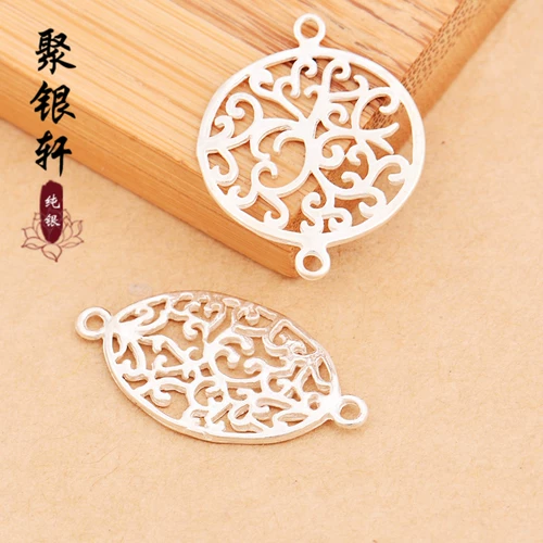 Аксессуары, подвеска ручной работы, ручка, браслет из красной нити, аксессуар, серебро 925 пробы, DIY