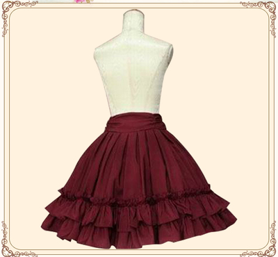 taobao agent Full customized retro Gothic spring and summer princess dress ladies put on a versatile skirt skirt