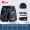 092 black and green swimming trunks+swimming cap+goggles+swimming bag