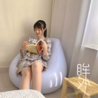 Белый 289 Большой диван, с насосом на насосе (неправильная версия недостатка) 77*65 см. Нагрузка 90 кг