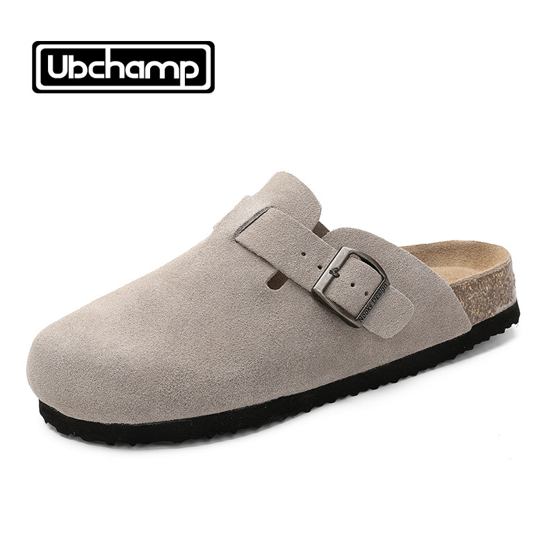 Berken Shoes rasmiy flagman do'koni erkaklar va ayollar uchun probka Bokken yarim shippaklari 45 Erkaklar poyabzali 46 katta yard 47 sumka 48