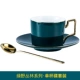 Cốc cà phê gốm đơn giản theo phong cách châu Âu và bộ đĩa đặt nhà tập trung retro tách trà chiều đặt tách trà Anh tách trà đỏ - Cà phê