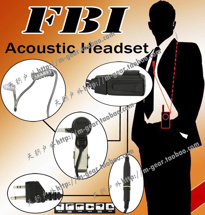 

Рация Z.Tactical z129 FBI Headset