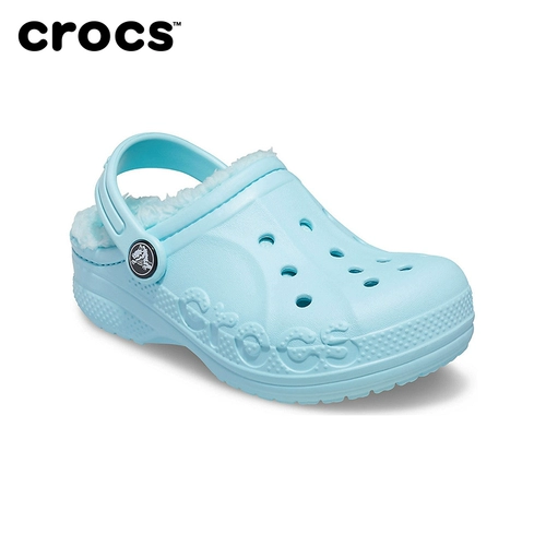 Crocs, детские кроксы, утепленные тапочки в стиле Crocs