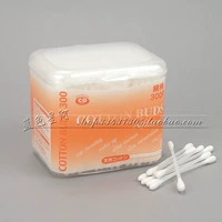 Японские импортные белые ватные палочки, хлопковая пластиковая ухочистка, 300 шт