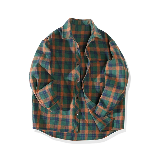 Осенняя рубашка, мужская демисезонная куртка, изысканный стиль