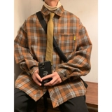 Осенняя рубашка, мужская демисезонная куртка, изысканный стиль