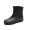 Men's mid tube rain shoes - black