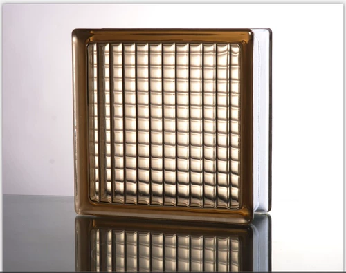 Jinghua Brand Glass Brick, поддерживает проверку подлинности, 1980 Brown Parallel Patterns, горячие скидки