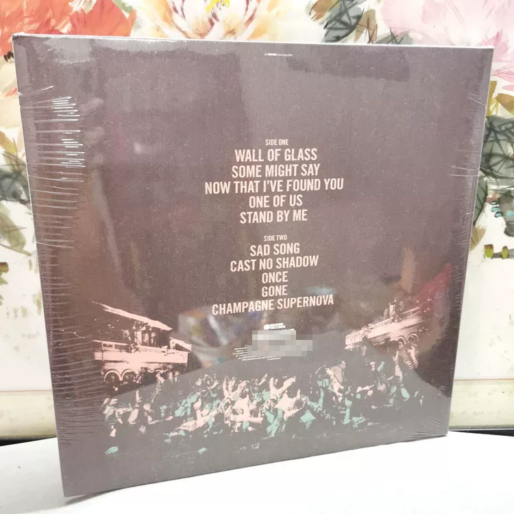 Liam Gallagher MTV Unplugged Live LP vinyl record