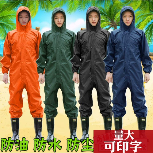 Водонепроницаемый комбинезон подходит для мужчин и женщин, дождевик, оверсайз, увеличенная толщина
