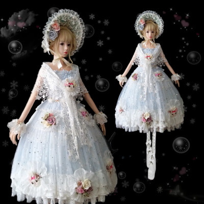 taobao agent Genuine retro dress, Lolita Jsk, lifting effect, Lolita style