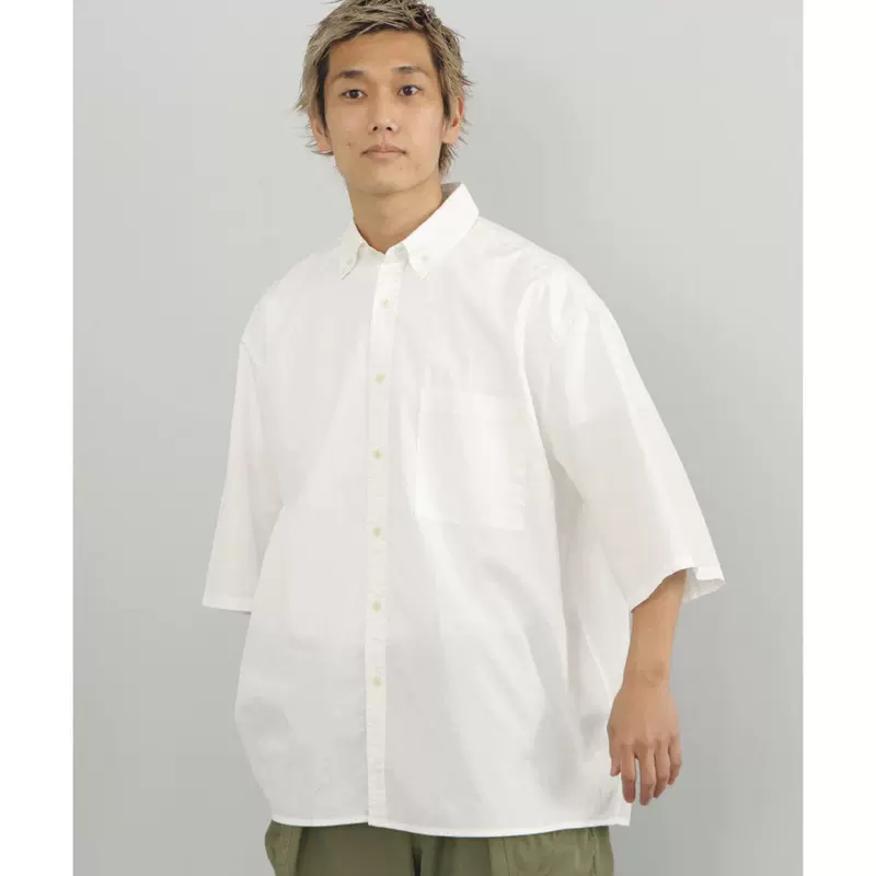 digawel collarless shirt