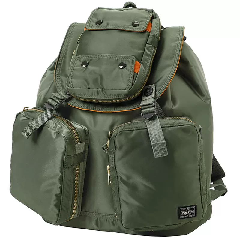 PORTER TANKER RUCKSACK 日本制尼龙户外旅行双肩背包622-79162-Taobao