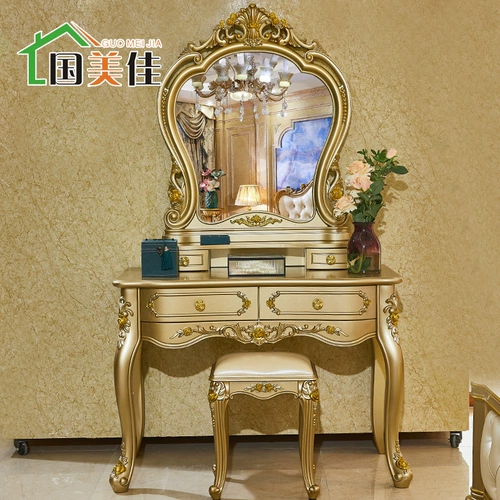 Современный и минималистичный маленький туалетный столик из натурального дерева, популярно в интернете