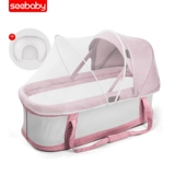 Портативная детская колыбель, складная безопасная корзина, кроватка для новорожденных для младенца для выхода на улицу