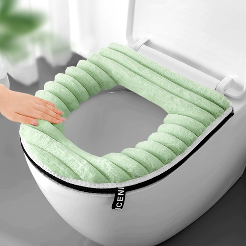 Зимний туалет, зимняя универсальная подушка для домашнего использования с молнией, увеличенная толщина