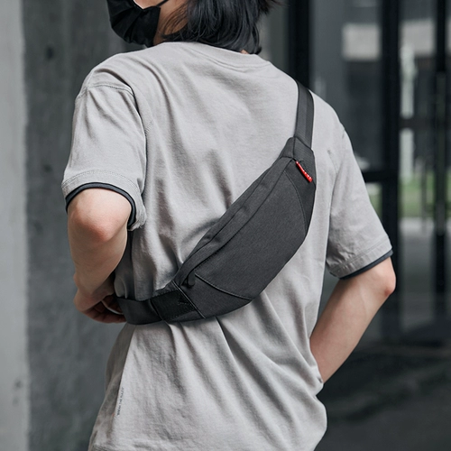 Мужская модная маленькая сумка через плечо, рюкзак, трендовая универсальная нагрудная сумка, поясная сумка