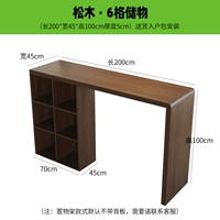 6 сетки для хранения в сосновом лесу 200*45*высота 100 толщиной 5 см.