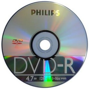 

Диски CD, DVD Philips DVD 1.7 DVD-R
