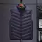 Mùa thu đông mới nam cổ đứng áo vest cotton sưởi ấm áo vest sưởi ấm bằng điện USB an toàn thông minh phù hợp với nhiệt độ không đổi 