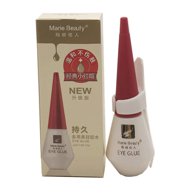 Накладные ресницы, белые наклейки для многоразового использования для создания двойных век, водостойкий клей, супер липкие