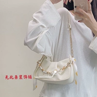 Белый [без шелкового шарфа декоративная цепь]