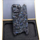 Unique Carbon Fiber Mosaic iPhone Case for iPhone 17, 16, 15, 14 and 13