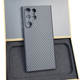 Carbon Fiber MagSafe Kickstand Metal Phone Case – Galaxy S25, Galaxy S24, Galaxy S23