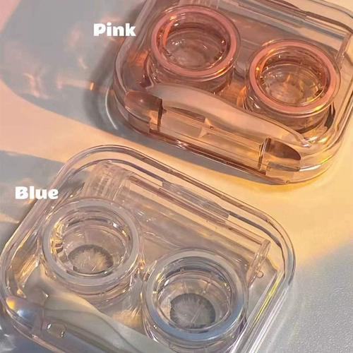 Портативные невидимые маленькие милые брендовые двойные очки, простой и элегантный дизайн