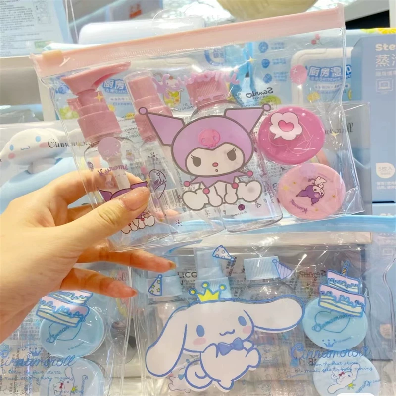 Miniso, Sanrio, ручная милая бутылочка для путешествий, распылитель