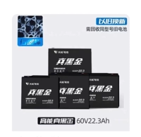 60V22AH Tianneng установил 5 новых установок Tianneng Black Gold 5