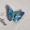 Звездное небо Голубая бабочка (трубочка)