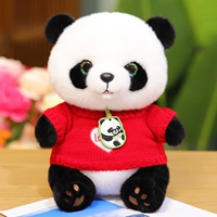 Peach Heart Sweater Panda
