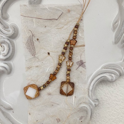 taobao agent BLYTHE Rope Crown Czech Czech Antique Beads Ring