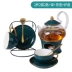 Trà hoa Bắc Âu bộ ấm trà trái cây luộc đặt nến sưởi ấm hoa ấm trà bong bóng tách trà Anh chiều ấm trà - Trà sứ