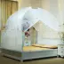 Muỗi lưới yurt 1,8m giường 1,5 đôi nhà công chúa gió mã hóa dày gấp đôi cửa mở khóa kéo ký túc xá sinh viên - Lưới chống muỗi