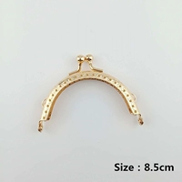 8,5см мелкое золото оба уха