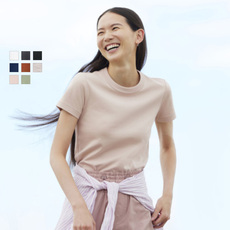 Футболка 优衣库女装正肩大师t uniqlo u圆领t恤(短袖正肩夏季新款)465754