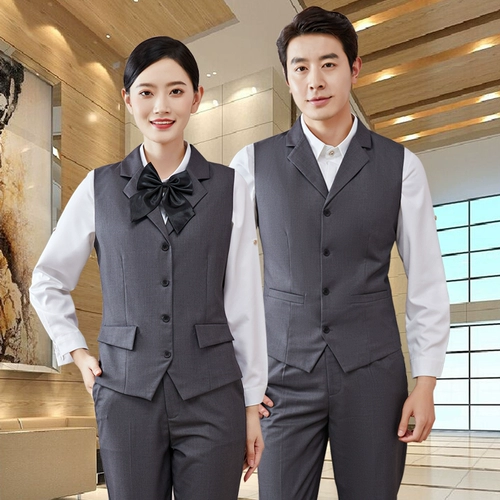 Высоко -опорный ваннный клуб для работы с рабочим обслуживанием мужской менеджер по продажам KTV BAR Осень осень и зимний сет