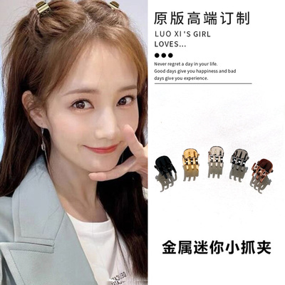 taobao agent Metal small hairpins, hair accessory, summer advanced bangs, high-quality style