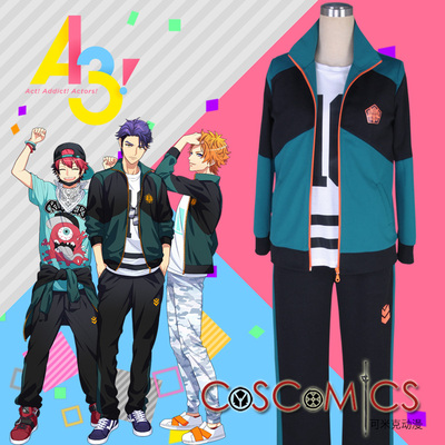 taobao agent [Kemick Anime] Cosplay clothing/A3!/Ten soldiers in the sportswear of private European universities