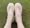 Giày y tá nữ màu trắng đục lỗ mới nâng cấp, không mỏi chân, chống mùi hôi, giày y tế đế mềm, giày công sở thẩm mỹ viện mùa hè 