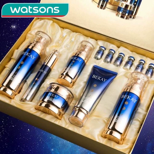 Watsons, медный пептид, молочко, восстанавливающий комплект, омолаживающая сыворотка для ухода за кожей