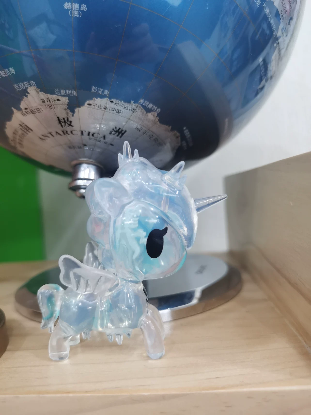 Tokidoki Прозрачный единорог слепое подтверждение снежный кристалл кристалл океан дрейфующая бутылка луна бог принцесса