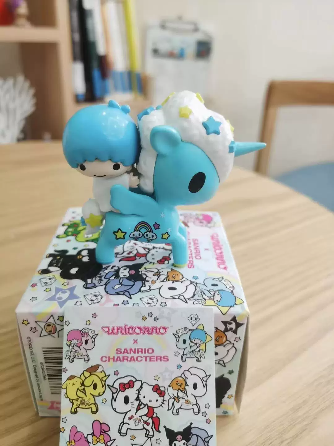 Tokidoki Прозрачный единорог слепое подтверждение снежный кристалл кристалл океан дрейфующая бутылка луна бог принцесса