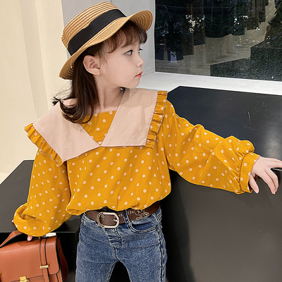 taobao agent Hut for princess, children's doll, autumn top, doll collar