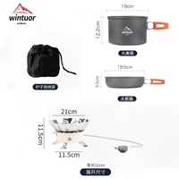 Печь+горшок с большим рукавом